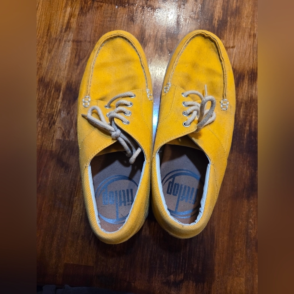 FitFlop Men's Monty (Canvas) Boating Shoe
Sz 11 Sunflower Gropcore Summer - Picture 7 of 7